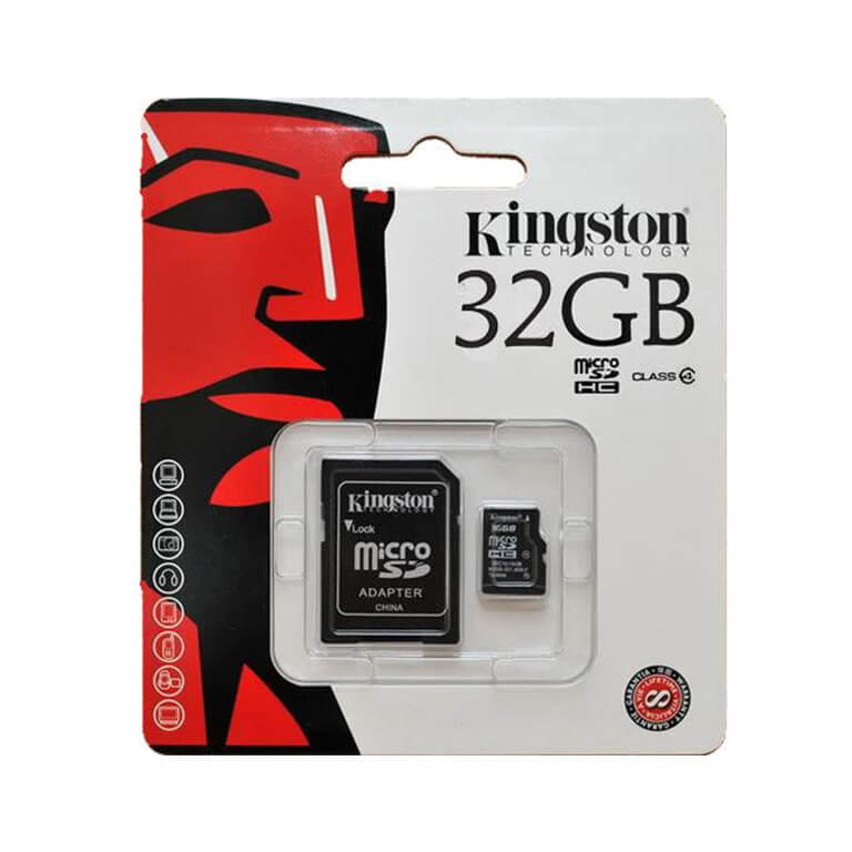 Карта памяти 32GB MicroSD Kingston